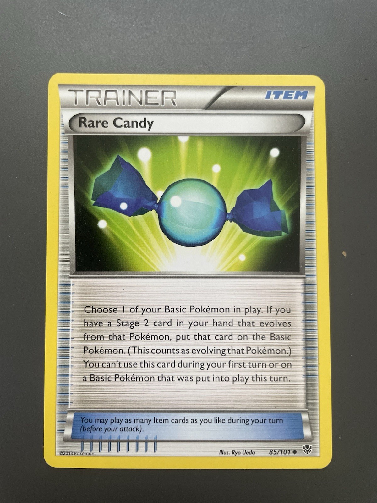 Rare Candy 85/101 Uncommon B&W Plasma Blast Pokemon Card