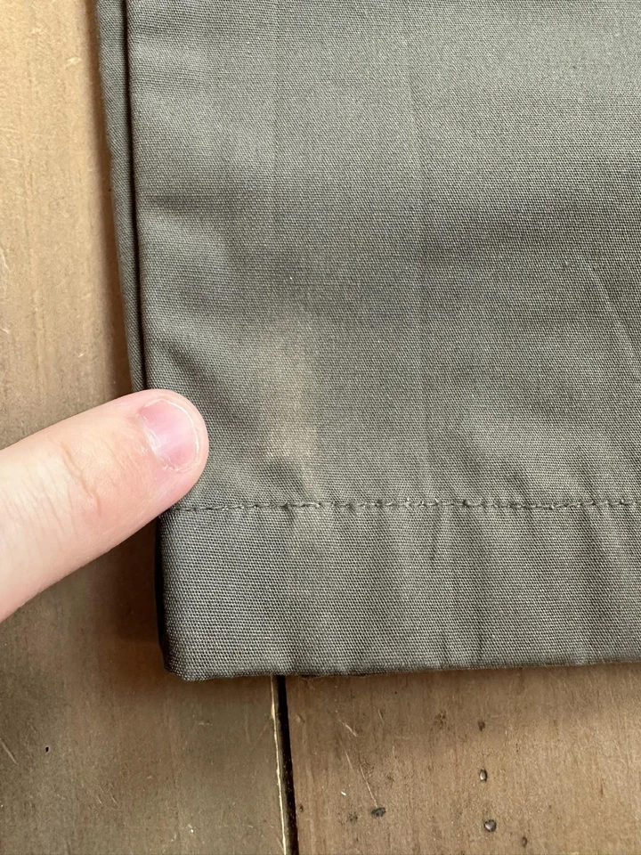 Брюки коричневые мужские 34x32 коричневые оливковые возвышенности охотничья щетка усиленный холст - Изображение 4 из 4