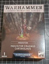 Warhammer 40k 40,000 Inquisition Inquisitor Erasmus Cartavolnus NIB
