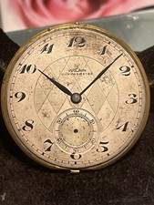 Ancient Pocket Watch VULCAIN 125 Movement CHRONOMETRE (to repair)