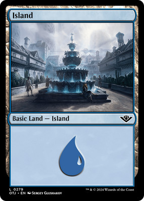 Island (0279) #279 (NM) Thunder Junction OTJ Magic MTG