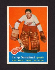 1957-58 TOPPS #35 TERRY SAWCHUK   27958