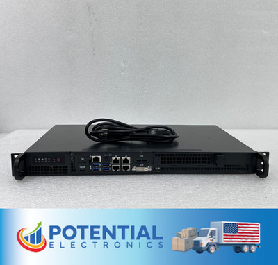 Supermicro CSE-505 1U Server X11SSV-M4F Xeon E3-1585 v5 32GB DDR4 ECC NO RAM  