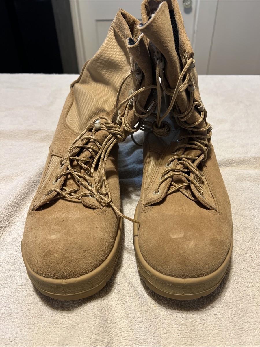McRae Gore Tex Military Combat Boots ICWR Vibram Coyote Tan 12R