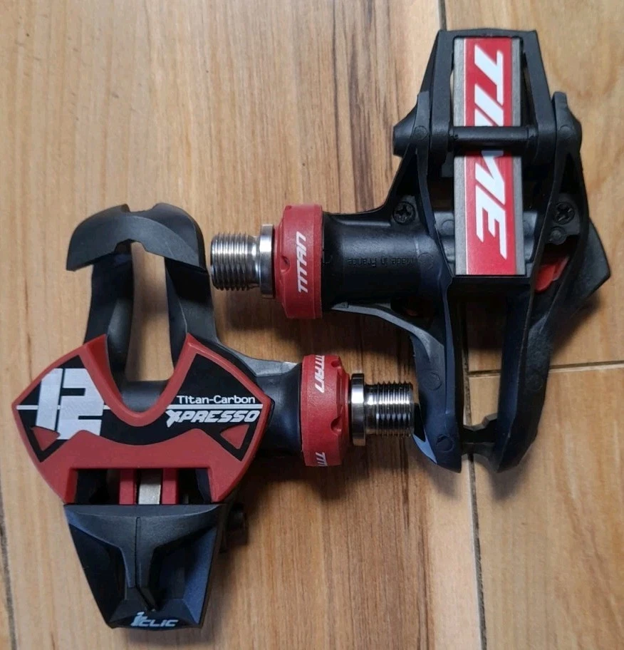 Pedales ligeros Time Xpresso 12 Titan-Carbon Ti Clipless ICLIC de 162 gm - Imagen 3 de 4
