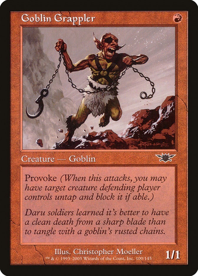 Legions Goblin Grappler MTG Magic the Gathering NM