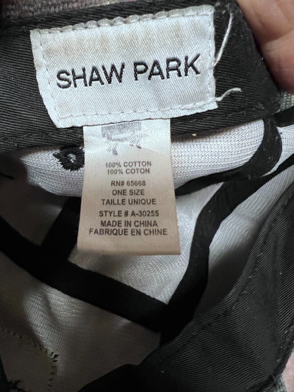 Shaw Park Baseball Cap Adjustable - image 2