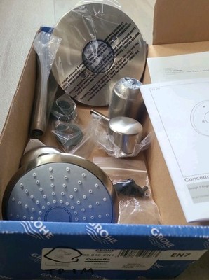 Grohe Concetto Shower Trim Kit Brushed Nickel Rough In & Valve Not Included  New