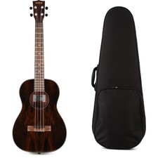 Kala KA-ZCT-B Ziricote Baritone Ukulele and Gig Bag - Natural Gloss