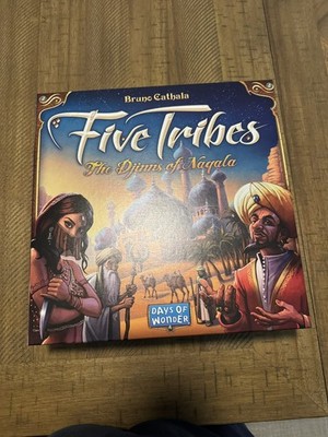 New 5 FIVE TRIBES BOARD GAME bruno cathala djinns days of wonder English NiB 