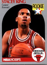 1990-91 Hoops #66 Stacey King