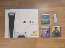 PlayStation 5 (825 GB, Disk-Version) ink. Spiele Und Medienfernbedienung