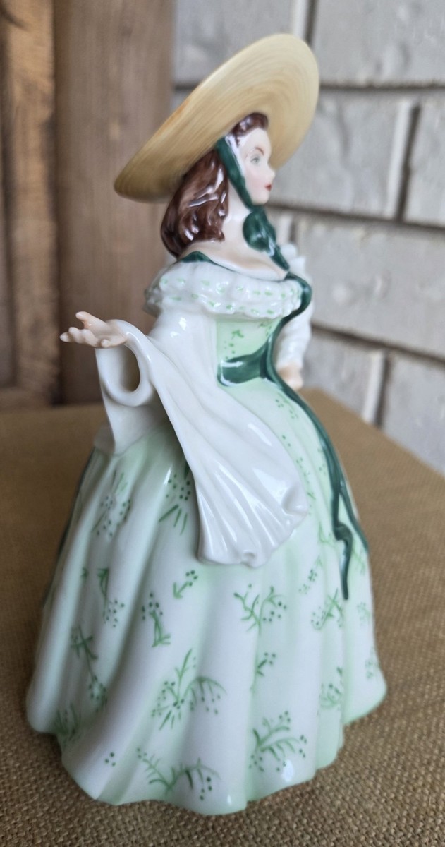 Franklin Mint Scarlett O'Hara Porcelain Teapot No. PU2633 Gone