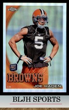 2010 Topps Chrome #C86 Joe Haden Cleveland Browns Refractor RC (3A5)