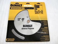NEW Genuine DeWalt 12" Table Saw Blade 48T General Purpose DW7658