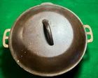 Vintage Wagner Ware Sidney O Cast Iron Dutch Oven 1268 D With Lid Cooking Pot