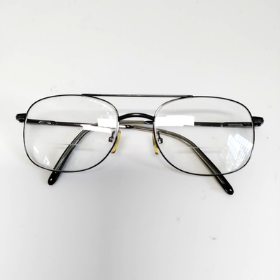 #ad Coleman GUN 56 19 145 Gunmetal Full Rim Aviator Eyeglasses Frames $12.99