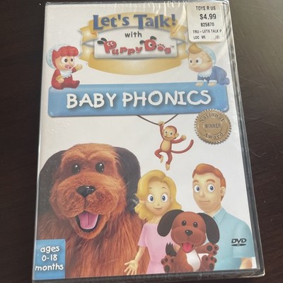 Lets Talk With Puppy Dog (DVD) Baby Phonics for Ages 0-18 Months