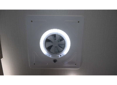 Maxxair Mini Vent 14" Black RV Roof Vent With 6" Fan, LED Light, Bug Screen, Quiet 12V Operation For Camper Or Trailer