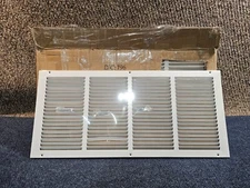 (QTY 5) ProSelect PSRGW2410 24 x 10 in. 1-Way Stamped Steel Return Air Grille