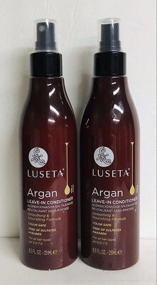 2-Pack Luseta ~ Argan Oil Leave -in Conditioner ~ Smoothing & Nourishing Formla