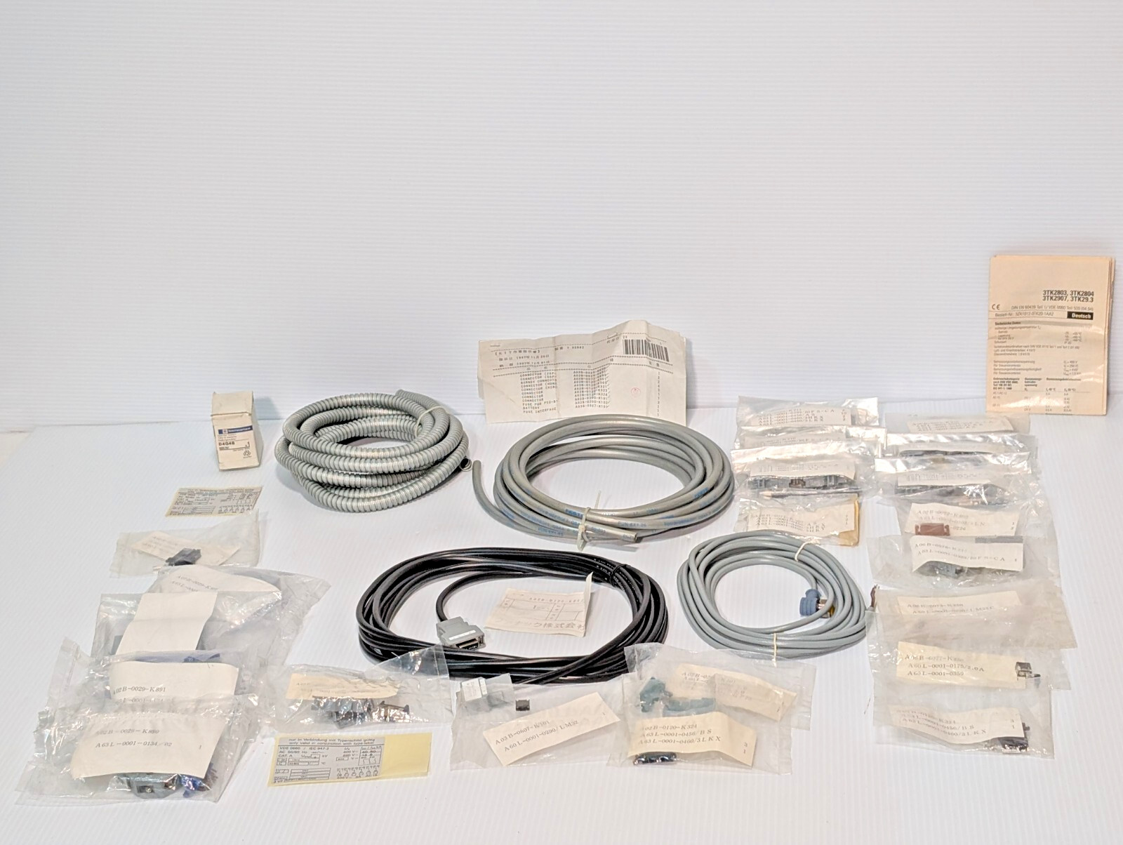 Asstd Tubing, Cable, Connectors, Switches, Molex, Festo, Telemecanique, More