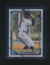 BRALYN BRAZOBAN 2024 BOWMAN CHROME RC REFRACTOR PARALLEL 324/499 #BCP-224