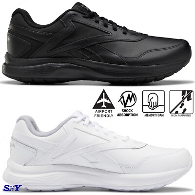 REEBOK Men's Walking Shoes Leather Upper Lightweight Breathable ULTRA 7 DMX MAX