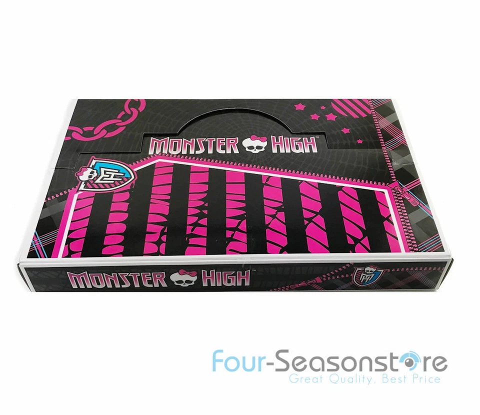 Estampillas de tinta Monster High Favores de fiesta de cumpleaños Bolsa de regalo Relleno Estampador Foto 4 de 4