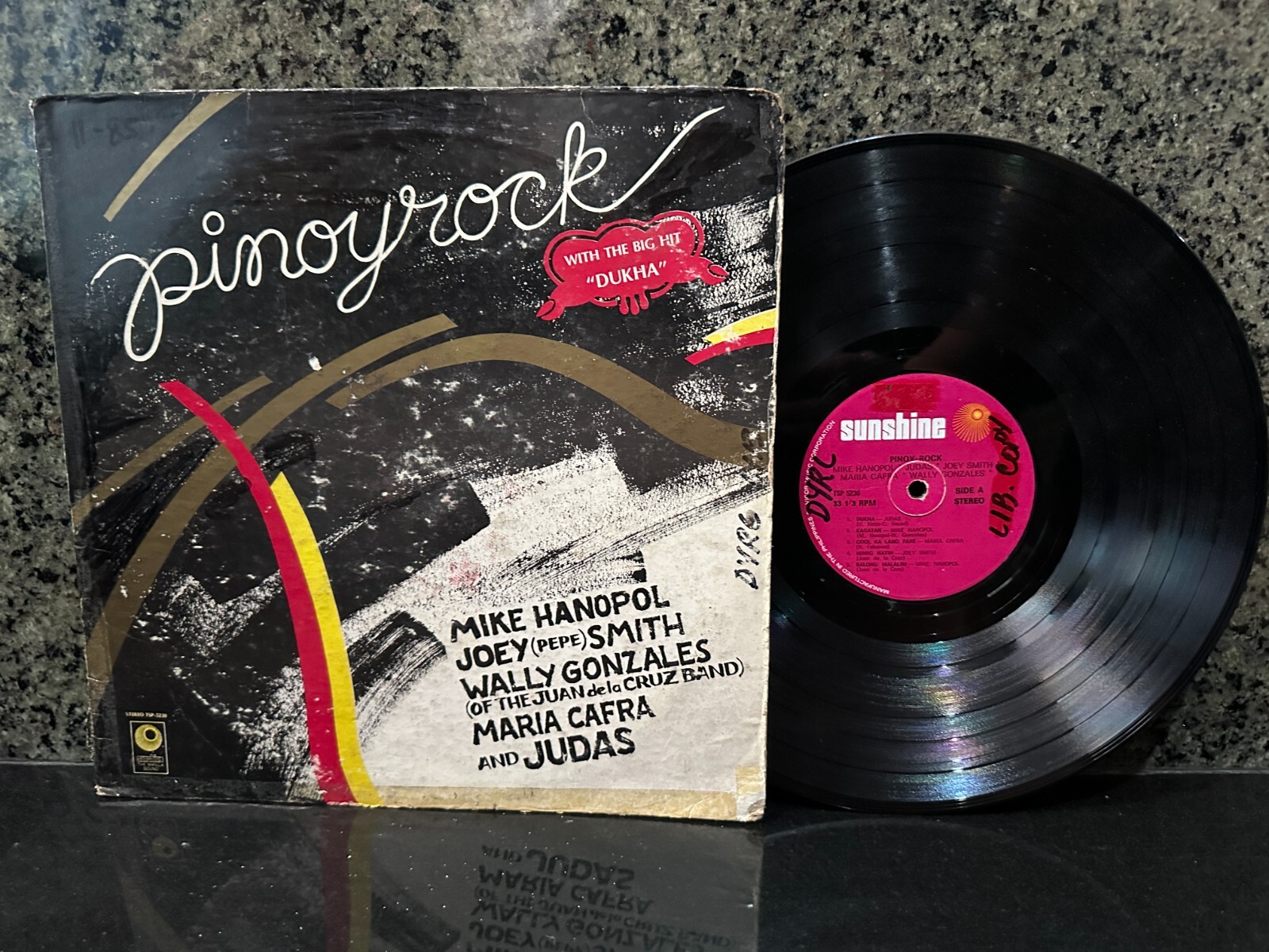 PHILIPPINES LP 33 RPM 12” - PINOY ROCK mike hanopol joey smith judas maria cafra