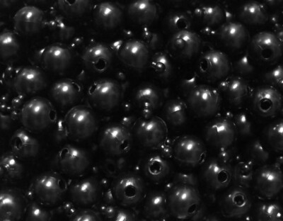 USA Pop Snap It Novelty Beads 12mm 144pc Black Color Jolly Store Crafts