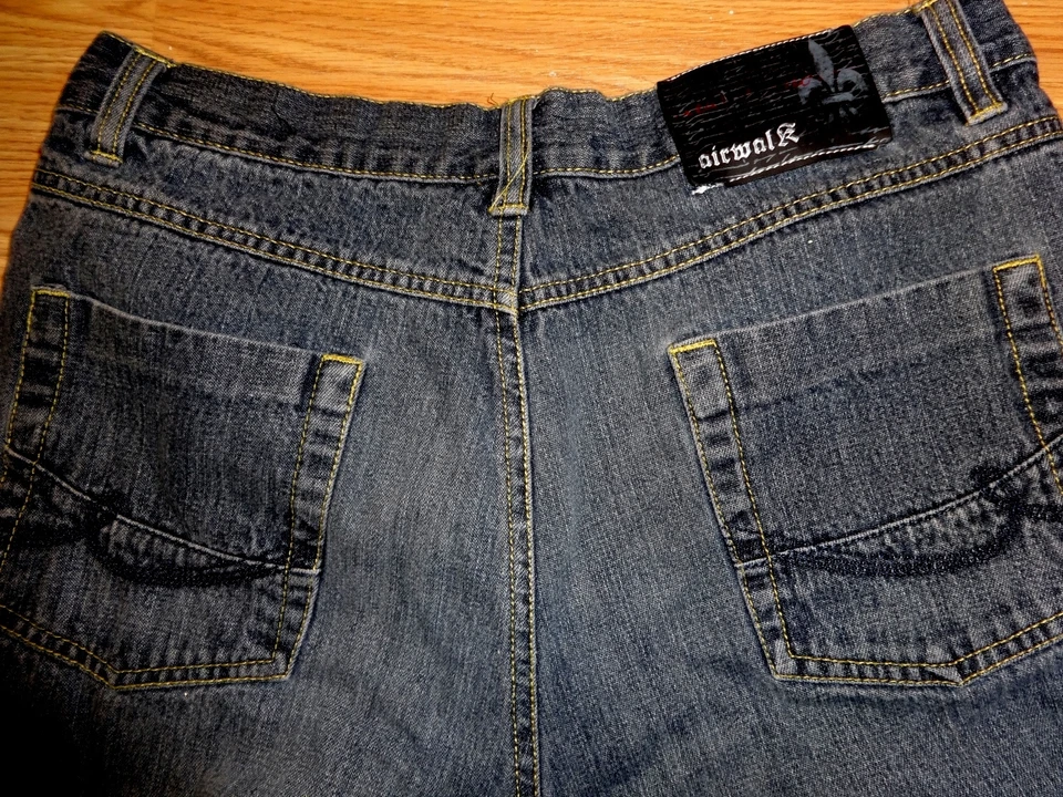 JEANS AIRWALK NIÑOS ALGODÓN DK DENIM PIERNA RECTA TALLA 18 Foto 4 de 4