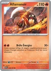 Carte AFLAMANOIR 039/197 Pokémon Flammes Obsidiennes EV3 Neuve OBF FR