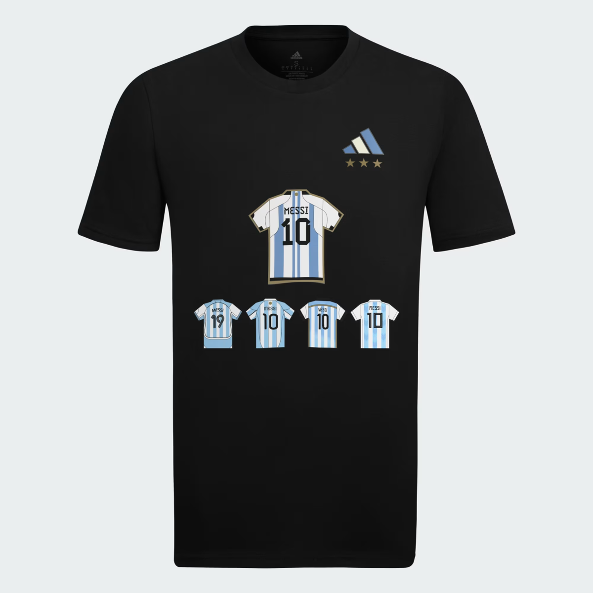 ARGENTINA SELECTION T-SHIRT WORLD CHAMPION ADIDAS IV1931 ASK