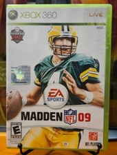 Madden NFL 09 (Microsoft Xbox 360, 2008) CIB COMPLETE - FREE SHIPPING!