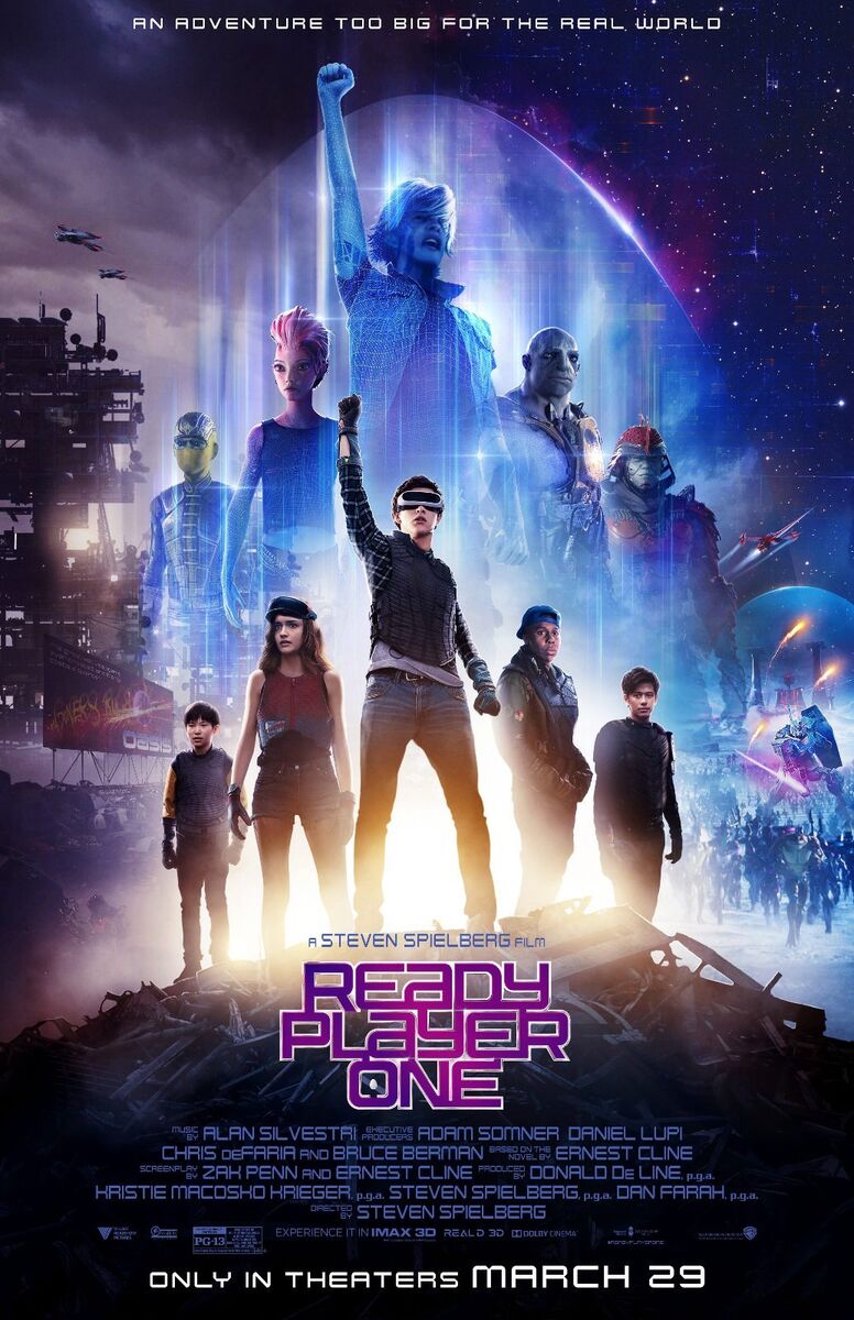 Ready Player One movie poster (b) - 11 x 17