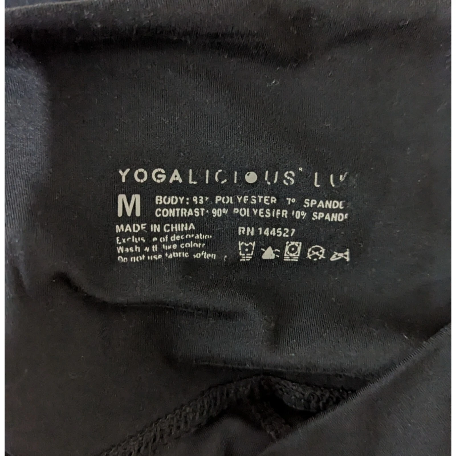 yogalicious lux compression high rise leggings