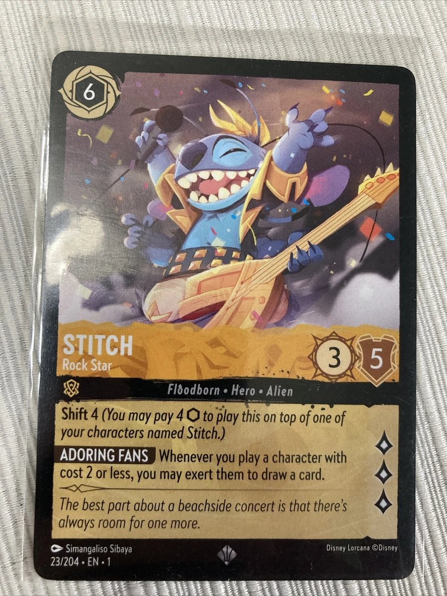 Stitch - Rock Star 23/204 The First Chapter for sale | eBay