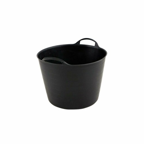 BiGDUG x5 26L Flexi Tub Packs Black Plastic Tubs 26 42 65 Litre Multi
