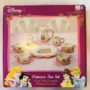 Disney Princess Tea Set 12 pc Fine Ceramic Item 1537 Yr 2003 New / Open Box 40686015370 | eBay