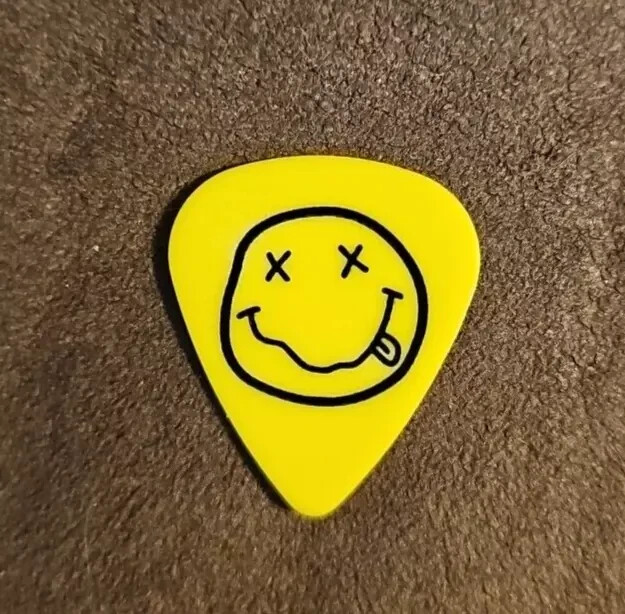 Nirvana Model Guitar Pick - Set Of 5 - Nirvana Cobain Facsimile