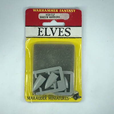 Metall klassische Hochelfen Elfen Schattenkrieger Schilde - Warhammer Fantasy C167