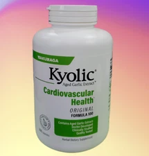 300 capsules, Kyolic Aged Garlic Cardiovascular Original Formula 100, Exp. 01/28