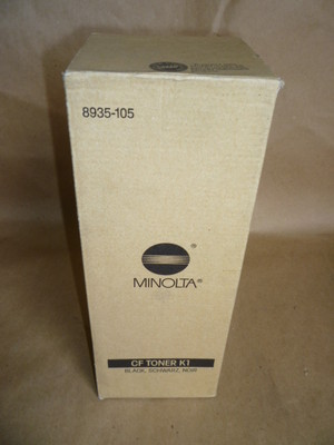 Konica-Minolta 8935105, K1, BLACK Toner CARTRIDGE ORIGINAL