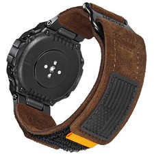 Leather Sports Watch Band for Amazfit T-Rex/T-Rex 2/T-Rex Pro/T-Rex Ultra