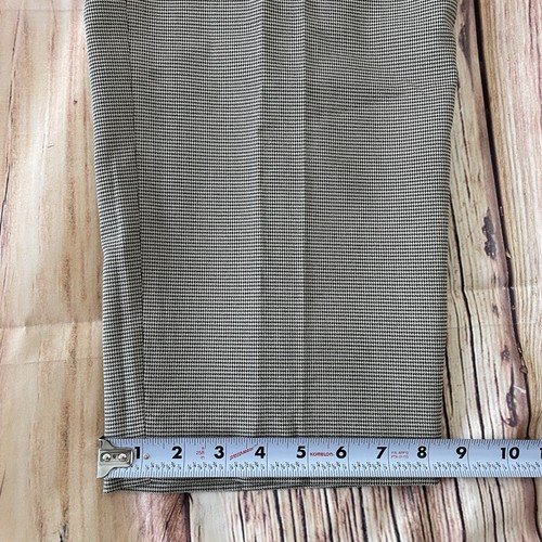 Pantaloni vintage anni 90 Liz Claiborne pantaloni donna 14 spina di pesce vecchi soldi - Foto 9 di 10
