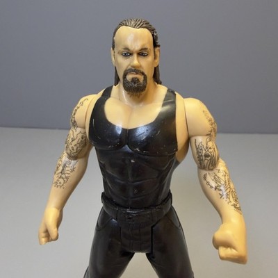 WWE The Undertaker Black Tank Top Action Figure Wrestler Toy Jakks Pacific