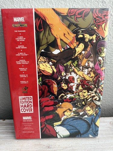 Udon Marvel vs Capcom Official Complete Works Hardcover Art-Book New Sealed - Bild 2 von 7