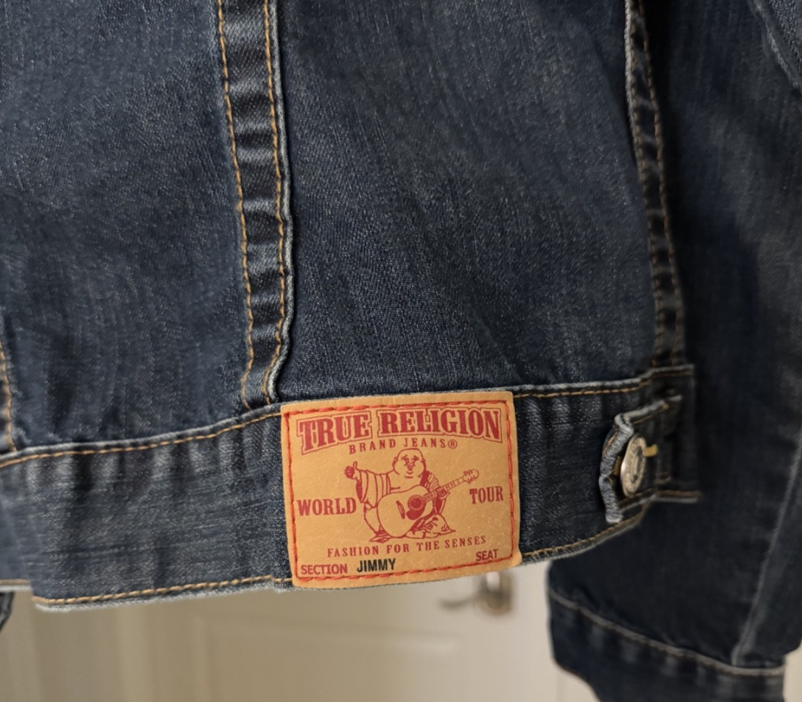 True Religion Jimmy Jean Jacket Women's Size : Small, Denim | eBay