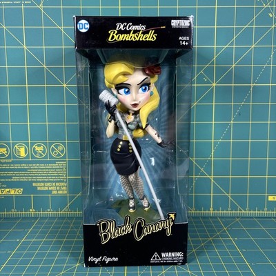 Cryptozoic Entertainment DC Bombshells Black Canary Vinyl Figure Statue Comic